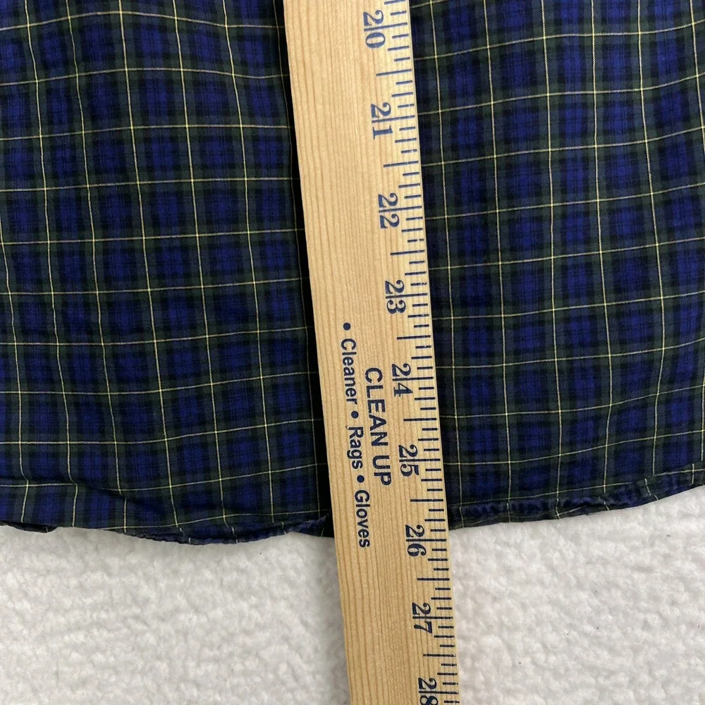 Ralph Lauren Shirt Youth Large Plaid Button Down Long Sleeve Classic Casual
